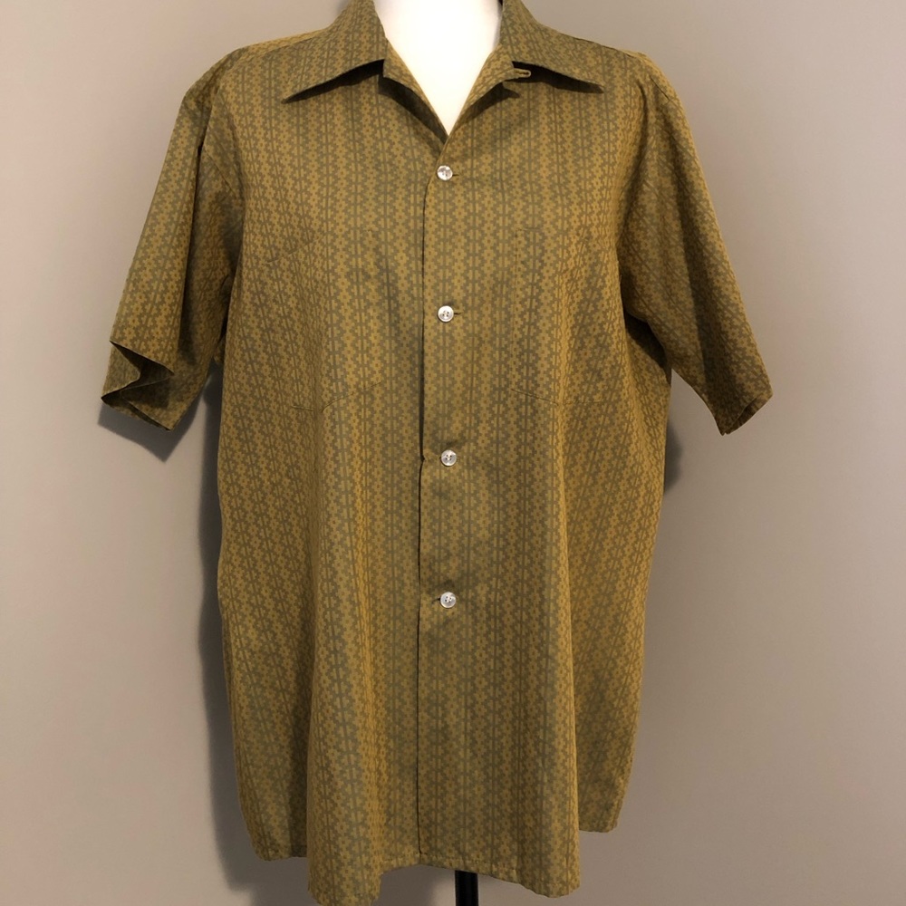 Mens Vintage Kent Collection Shirt Size Large